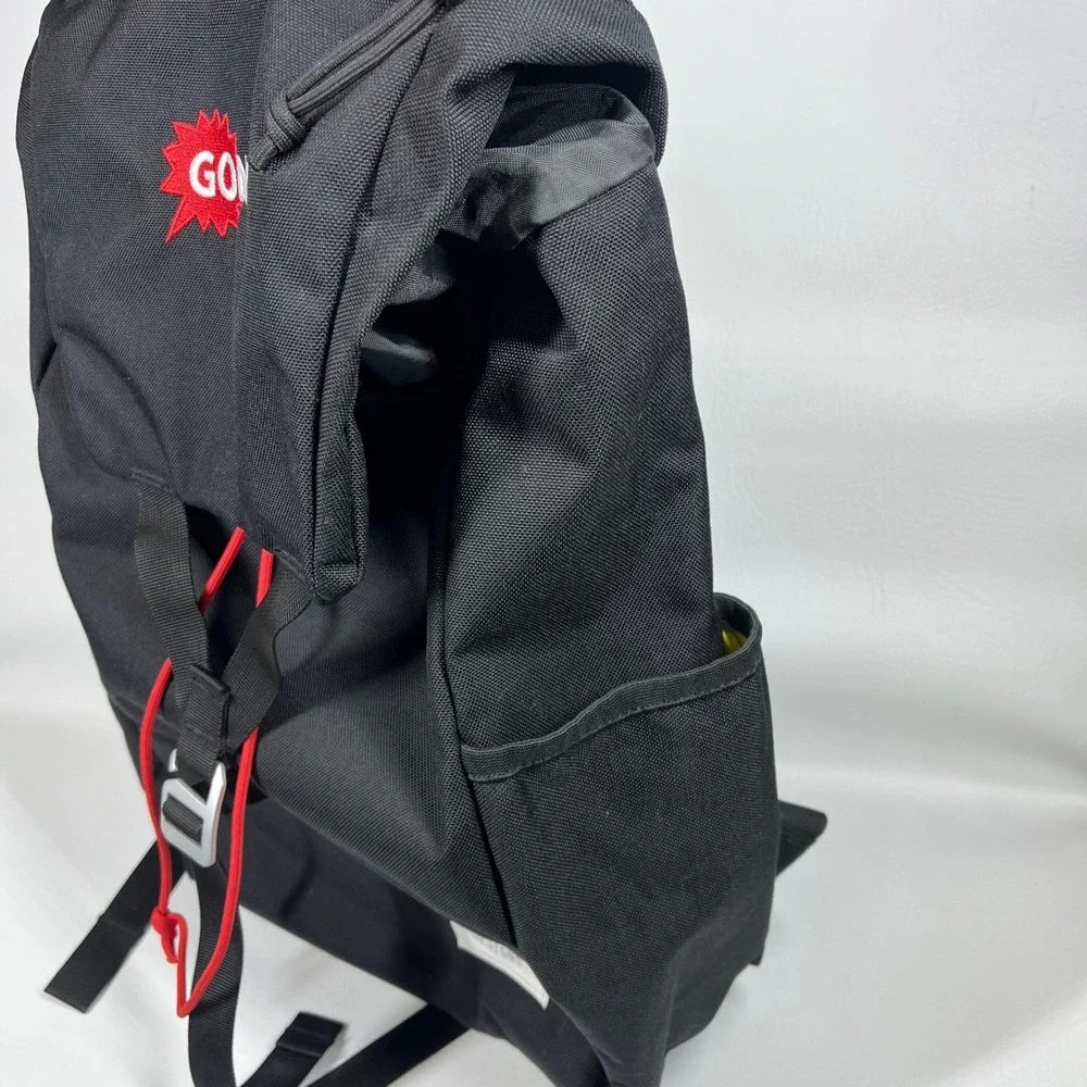 Topo Designs Y-Pack Backpack Black Gong Embroidered‎ Laptop Sleeve Daypack